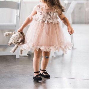 Mauve Tulle Party Dress